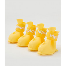 Черевики для собак на липучці 10858 L жовті