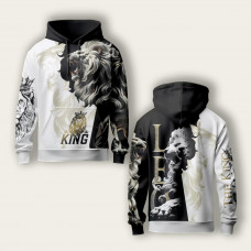 Худі спортивне з 3D принтом King 29421 2XL