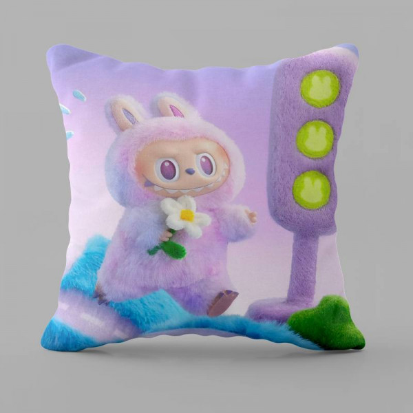 Подушка 3D Лабубу №10 31296 50х50 см