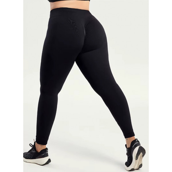 Легінси жіночі з пуш-ап 19241 XL чорні