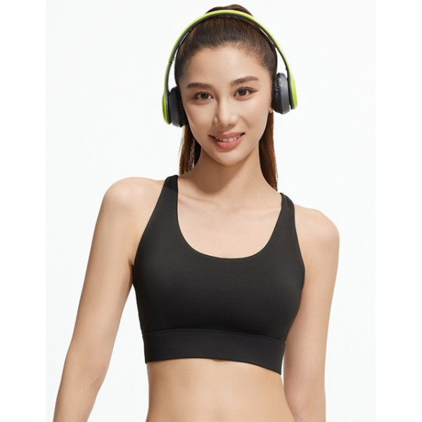 Топ жіночий спортивний 19214 XL чорний