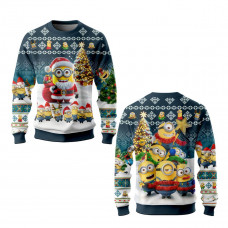 Світшот з 3D принтом Minion Winter Fun 31573 S