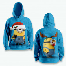 Світшот з 3D принтом Santa Minion 31579 XS