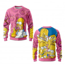 Світшот з 3D принтом The Simpsons 31546 M