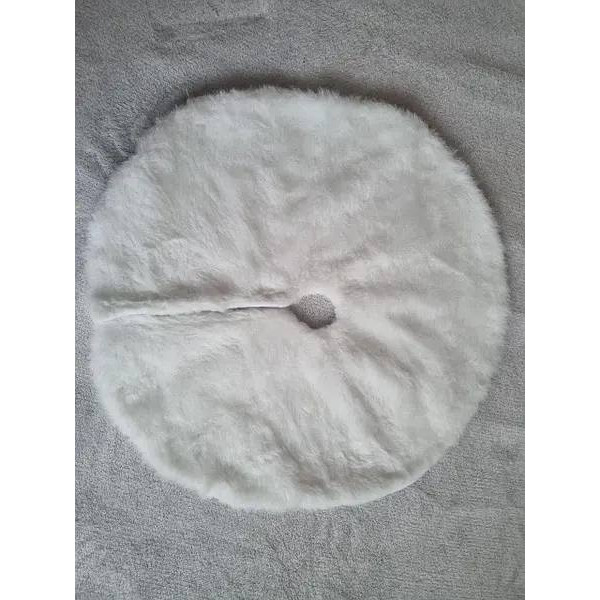 Килимок новорічний під ялинку 14703 90 см біла