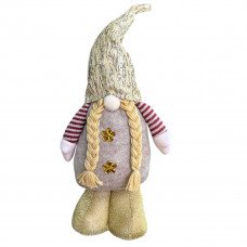 Фігура новорічна Гном золотий 19421 45 см