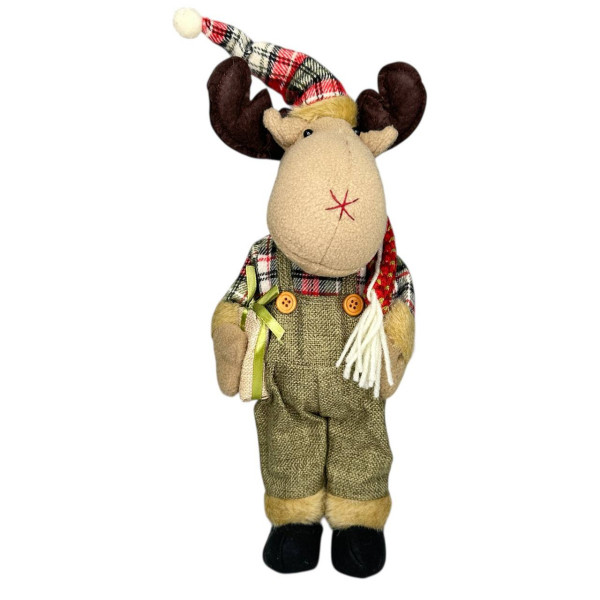 Фігура новорічна Олень 19418 38 см Фігура новорічна Олень 19418 38 см