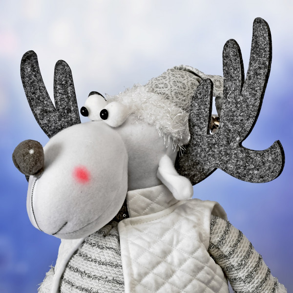 Фігура новорічна Stenson Santa&Сo M17288 19532 49-97 см Фігура новорічна Stenson Santa&Сo M17288 19532 49-97 см