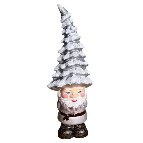 Фігура новорічна Гном з ялинкою 19435 31 см Фігура новорічна Гном з ялинкою 19435 31 см