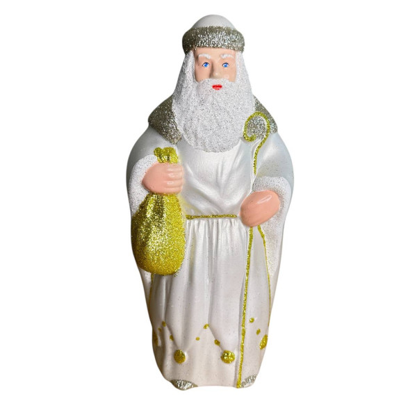 Фігура новорічна Святий Миколай 19434 28 см Фігура новорічна Святий Миколай 19434 28 см