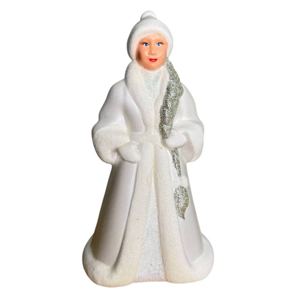 Фігура новорічна Снігуронька 19433 27 см Фігура новорічна Снігуронька 19433 27 см