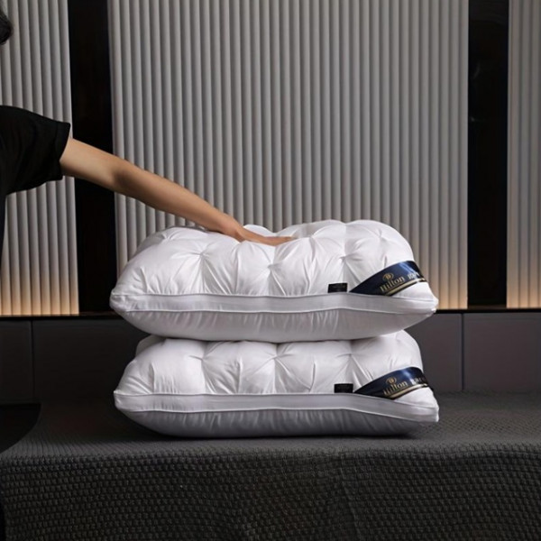 Подушка тісто з поліефірного волокна Hotel pillow 19534 50х70 см біла