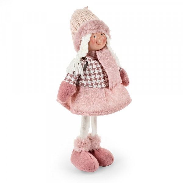 Фігура новорічна Stenson Doll R95928 19474 43 см Фігура новорічна Stenson Doll R95928 19474 43 см