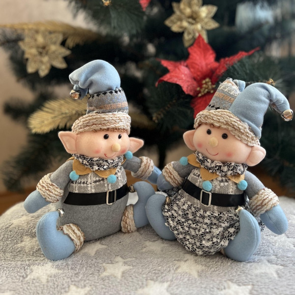 Фігура новорічна Stenson Elf R90774 19481 26 см Фігура новорічна Stenson Elf R90774 19481 26 см