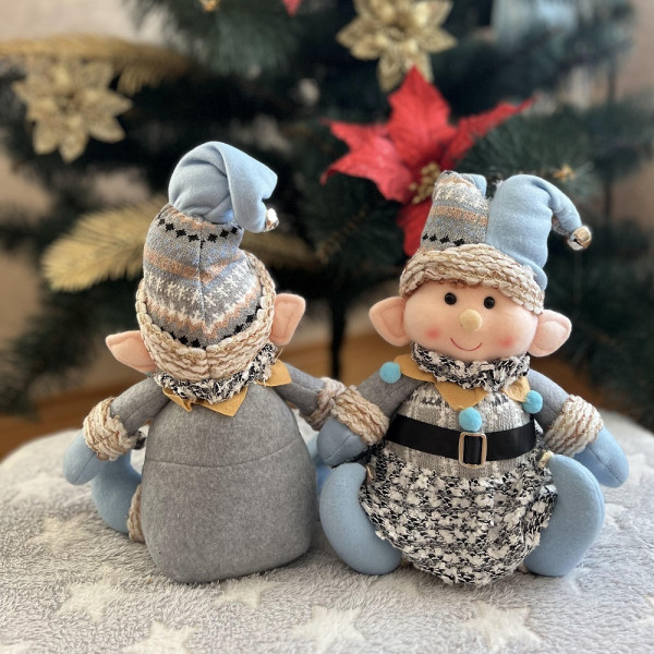 Фігура новорічна Stenson Elf R90774 19481 26 см Фігура новорічна Stenson Elf R90774 19481 26 см