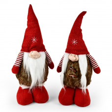 Фігура новорічна Stenson Gnome R95925 19468 46 см