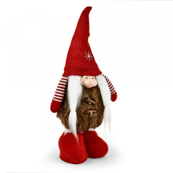 Фігура новорічна Stenson Gnome R95925 19468 46 см Фігура новорічна Stenson Gnome R95925 19468 46 см