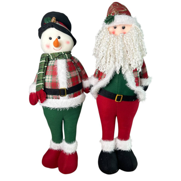 Фігура новорічна Stenson Santa&Сo M17325 19463 62 см Фігура новорічна Stenson Santa&Сo M17325 19463 62 см