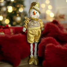 Фігура новорічна Stenson Snowman M17238-A 19462 100 см