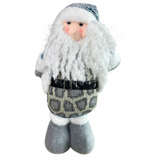 Фігура новорічна Ніжний Санта 90744 19446 40 см синя