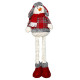 Фігура новорічна телескопічна Stenson Сніговічок R95917 19439 35-60 см Фігура новорічна телескопічна Stenson Сніговічок R95917 19439 35-60 см