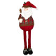 Фігура новорічна телескопічна Санта 2020L-39 19441 55-75 см Фігура новорічна телескопічна Санта 2020L-39 19441 55-75 см