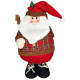 Фігура новорічна телескопічна Санта 2020L-39 19441 55-75 см Фігура новорічна телескопічна Санта 2020L-39 19441 55-75 см