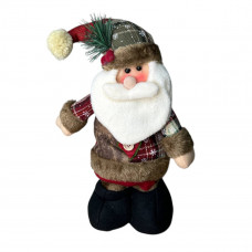 Фігура новорічна телескопічна Stenson Санта М48038 19555 35-50 см