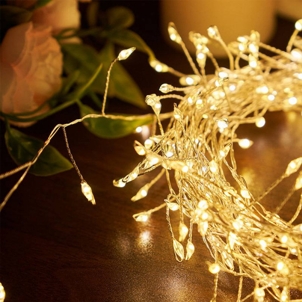 Гірлянда світлодіодна від мережі Роса Y-834WW 19559 50 м 500 LED тепла жовта