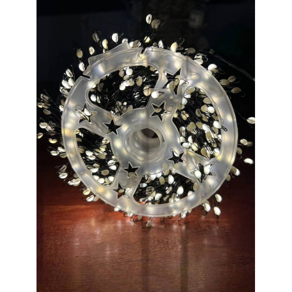 Гірлянда світлодіодна від мережі Роса Y25-22WW 19573 50 м 1500 LED теплий жовтий