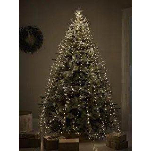 Гірлянда світлодіодна від мережі Хвіст Y25-32 19582 3 м 600 LED теплий жовтий