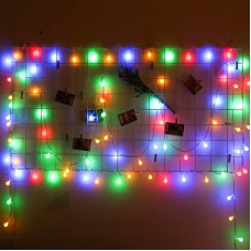 Гірлянда світлодіодна від мережі Кулі Y25–20M 19583 4 м мультиколор