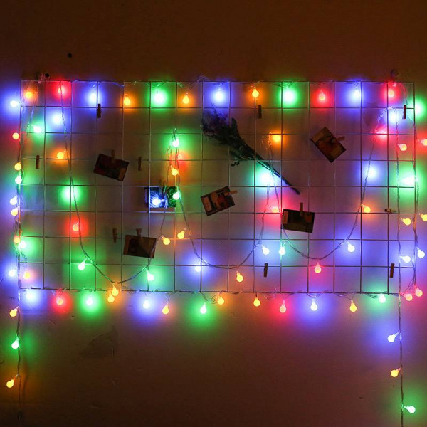 Гірлянда світлодіодна від мережі Кулі Y25–20M 19583 4 м мультиколор