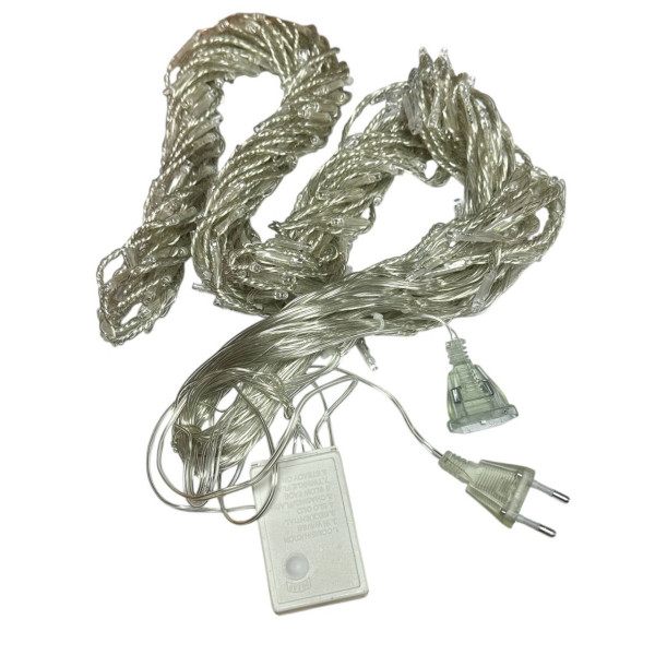 Гірлянда світлодіодна від мережі Штора CRT-011WW 19571 3х2 м 300 LED теплий жовтий