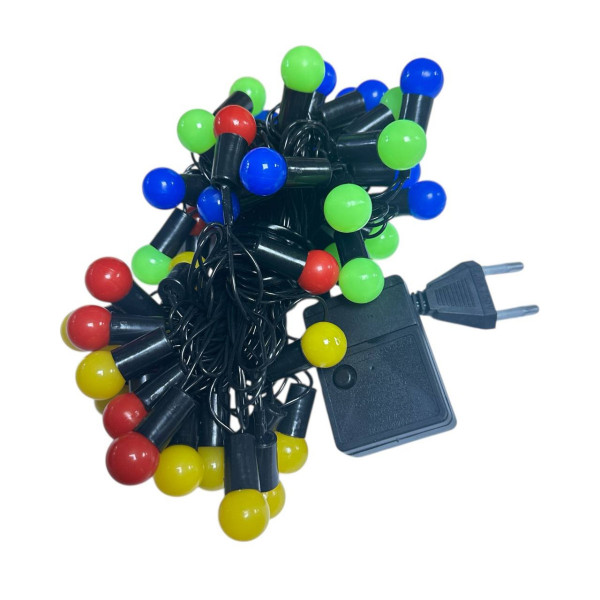 Гірлянда світлодіодна від мережі Y7-50M 19609 5 м 50 LED мультиколор