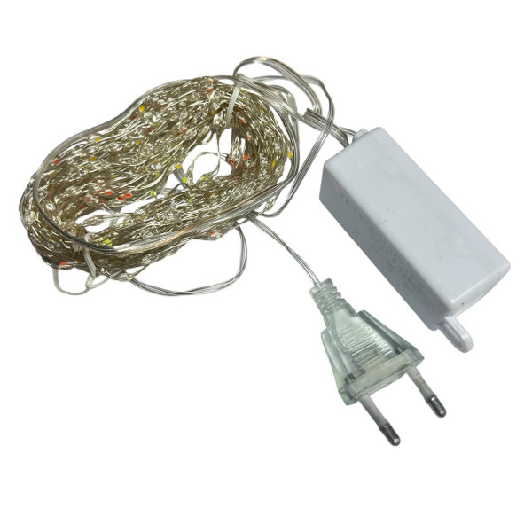 Гірлянда світлодіодна від мережі Роса Y25-37W 19603 10 м 100 LED мультиколор