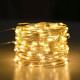 Гірлянда світлодіодна від мережі Роса Y25-37WW 19604 10 м 100 LED теплий жовтий