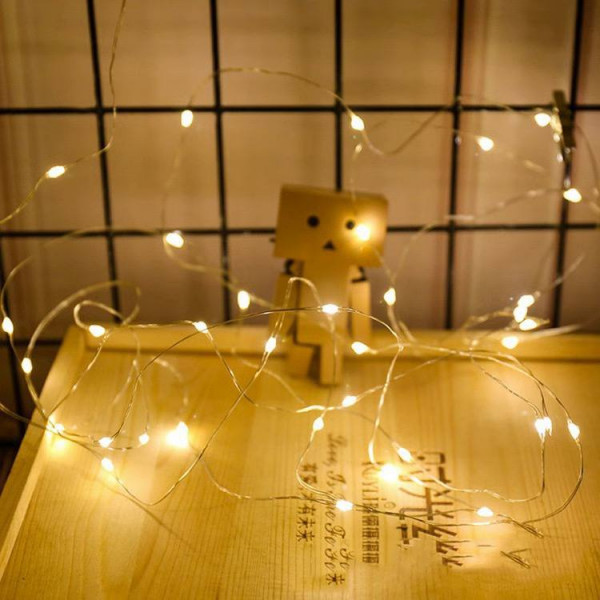 Гірлянда світлодіодна від мережі Роса Y25-37WW 19604 10 м 100 LED теплий жовтий