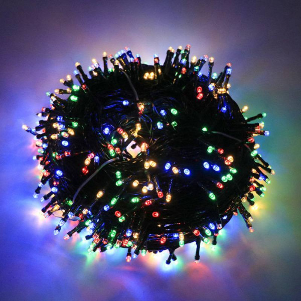 Гірлянда світлодіодна від мережі Y25-05M 19634 13 м 300 LED мультиколор