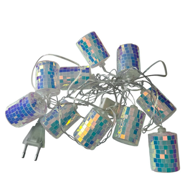 Гірлянда світлодіодна від мережі Коло Y25-39WW 19631 2 м 10 LED теплий жовтий