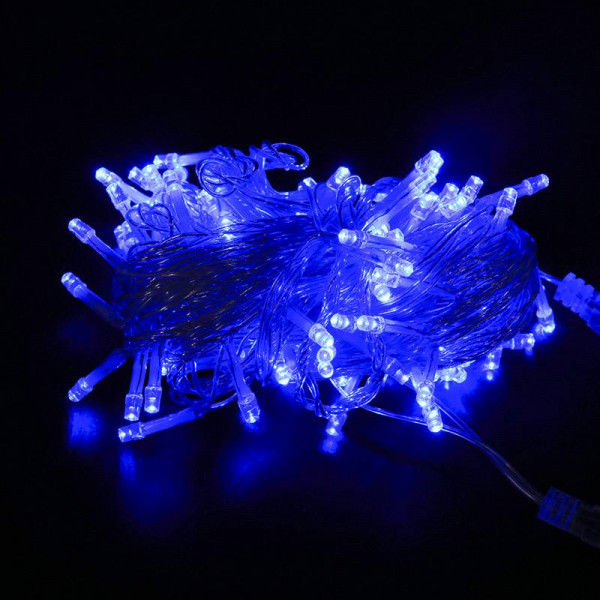 Гірлянда світлодіодна від мережі Y25-04B 19636 8 м 200 LED синя