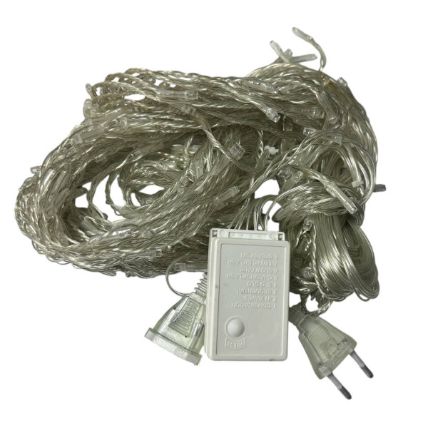 Гірлянда світлодіодна від мережі Водоспад Y-010M 19661 2х2 м мультиколор