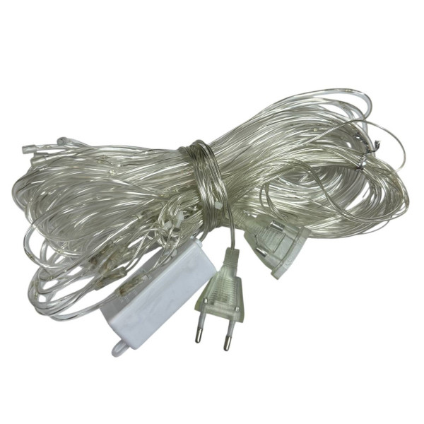 Гірлянда світлодіодна від мережі Штора Y-033WW 19646 3х2 м 280 LED теплий жовтий