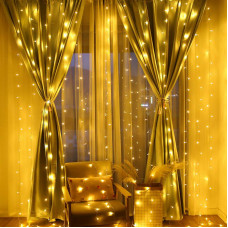 Гірлянда світлодіодна від мережі Штора Y-20-54WW 19667 3х2.5 м 360 LED теплий жовтий