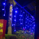 Гірлянда світлодіодна від мережі Штора Водоспад Y-014B 19664 2х1.5 м синій