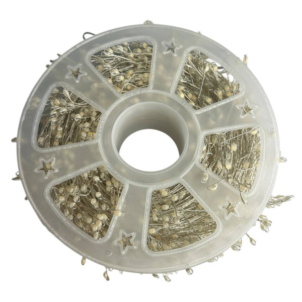 Гірлянда світлодіодна від мережі з пультом дистанційного керування Y-833 19702 50 м холодний білий