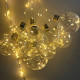 Гірлянда світлодіодна від мережі Штора Y-20-65WW 19722 3х0.5 м 10 LED теплий жовтий