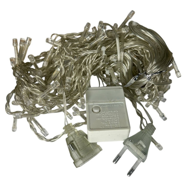 Гірлянда світлодіодна від мережі Штора Бахрома Y20-57B 19715 1.5х0.5 м 144 LED синя