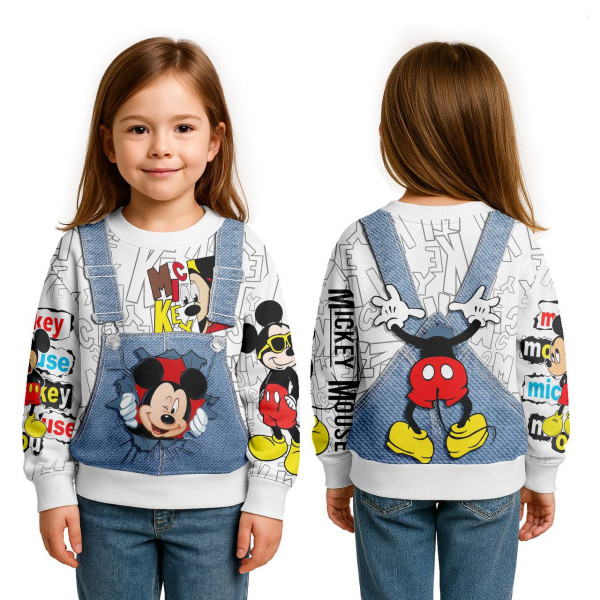 Світшот дитячий з 3D принтом Disney Classic 31840 104 см