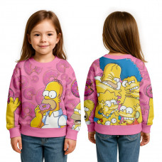 Світшот дитячий з 3D принтом The Simpsons 31806 116 см